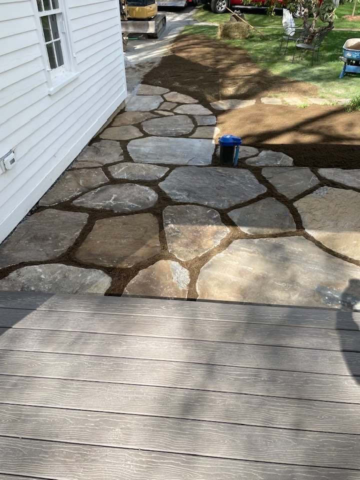 Flagstone Patio, Storrs, CT